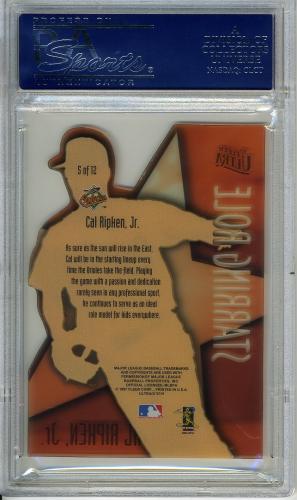 1997 Ultra Starring Role #5 Cal Ripken PSA 10 #18895831 - Back