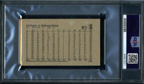 1997 Wheaties All-Stars Topps Cal Ripken Jr. PSA 9 #24921071 - Back