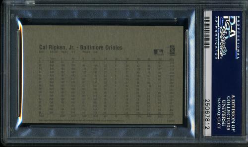 1997 Wheaties All-Stars Upper Deck Cal Ripken Jr. PSA 10 #25067812 - Back