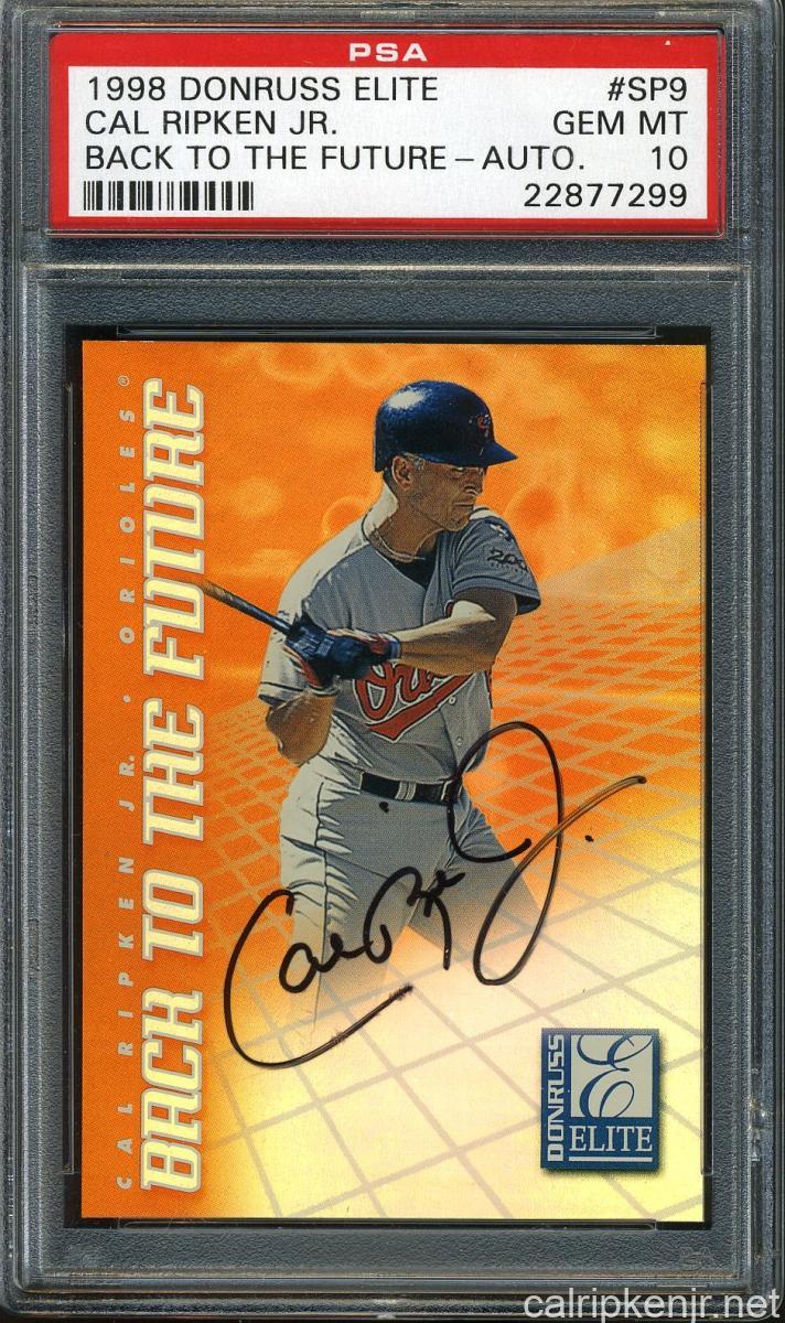 Cal Ripken, Jr.直書き直筆サイン パッチカード 1999 Upper Deck Game Jersey Patch #P-CR Cal Ripken | eBay