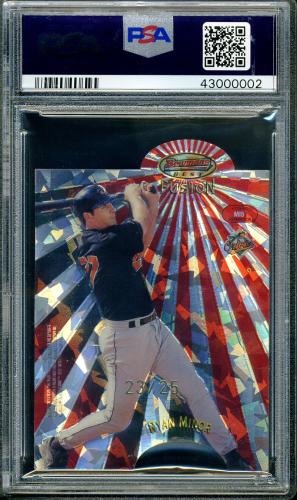 1998 Bowman's Best Mirror Image Fusion Atomic Refractors #MI5 C.Ripken/R.Minor PSA 10 #43000002 - Back
