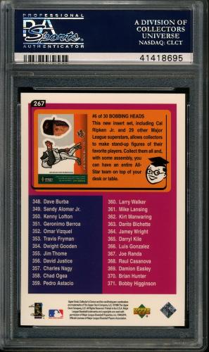 1998 Collector's Choice #267 N.Garciaparra/C.Ripken CL PSA 10 #41418695 - Back