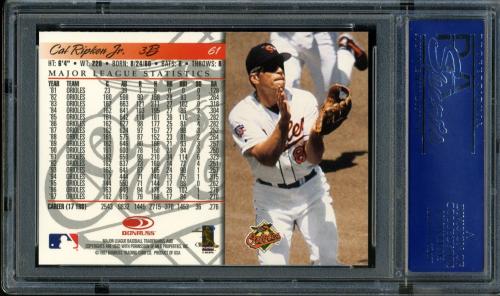 1998 Donruss #061 Cal Ripken PSA 10 #15707896 - Back