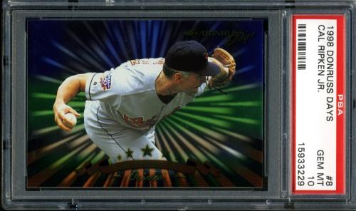 1998 Donruss Days #8 Cal Ripken PSA 10 #15933229