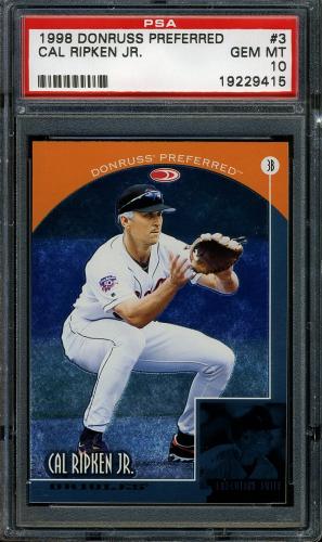 1998 Donruss Preferred #003 Cal Ripken EX PSA 10 #19229415
