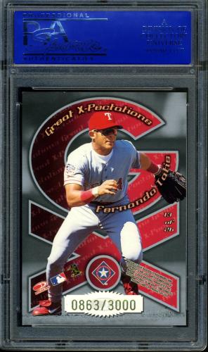 1998 Donruss Preferred Great X-Pectations #13 C.Ripken/F.Tatis PSA 9 #30980291 - Back
