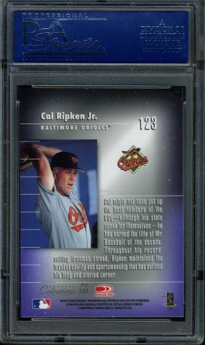 1998 Donruss Prized Collections Elite #523 Cal Ripken GEN PSA 10 #15799240 - Back