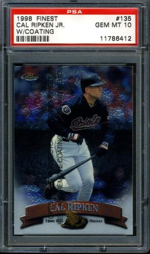 1998 Finest #135 Cal Ripken PSA 10 #11786412
