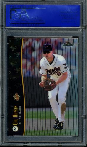 1998 Finest Mystery Finest 1 #M23 C.Ripken/G.Maddux PSA 10 #11786414 - Back