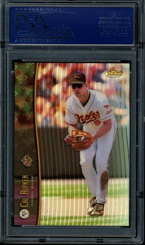 1998 Finest Mystery Finest 1 Refractors #M21 C.Ripken/T.Gwynn PSA 10 #30980292 - Back