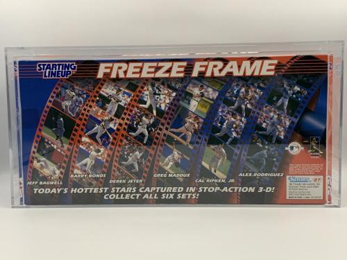 1998 Kenner Starting Lineup Freeze Frame 3 Pack AFA 90 #11638661 - Back