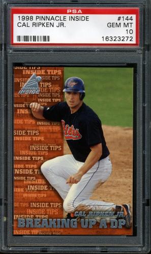 1998 Pinnacle Inside #144 Cal Ripken IT PSA 10 #16323272
