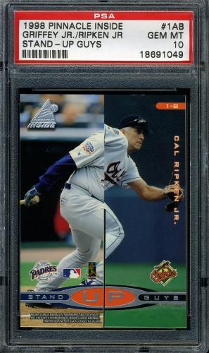 1998 Pinnacle Inside Stand-Up Guys #01AB Piazza/Grif/Gwynn/Ripken PSA 10 #18691049