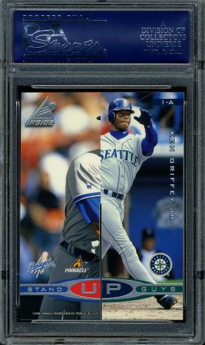 1998 Pinnacle Inside Stand-Up Guys #01AB Piazza/Grif/Gwynn/Ripken PSA 10 #18691049 - Back