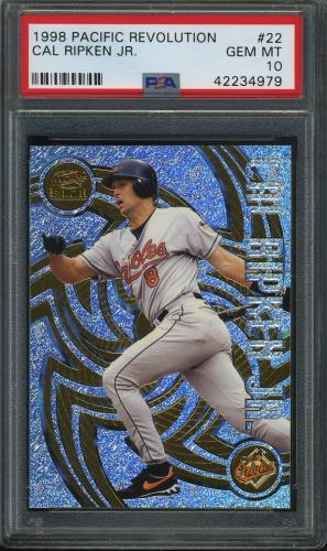 1998 Revolution #22 Cal Ripken PSA 10 #42234979