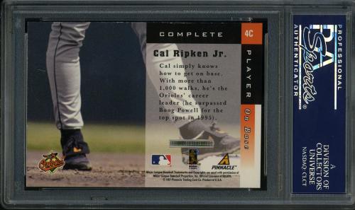 1998 Score Complete Players Gold #4C Cal Ripken Jr. PSA 10 #24136912 - Back