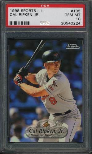 1998 Sports Illustrated #105 Cal Ripken PSA 10 #20540224