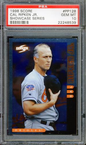 1998 Score Showcase Series #PP128 Cal Ripken PSA 10 #22248539