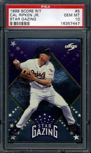 1998 Score Star Gazing #5 Cal Ripken PSA 10 #16357447