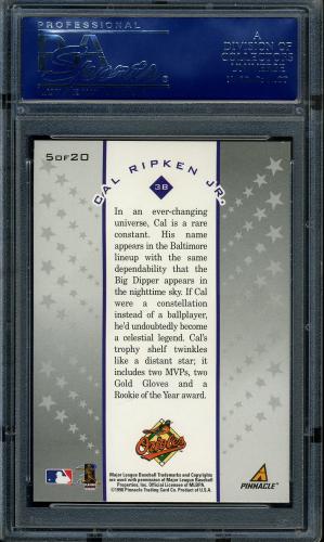 1998 Score Star Gazing #5 Cal Ripken PSA 10 #16357447 - Back
