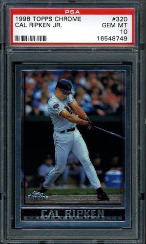 1998 Topps Chrome #320 Cal Ripken PSA 10 #16548749