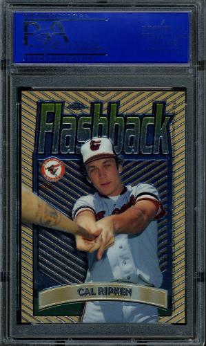 1998 Topps Chrome Flashback #FB5 Cal Ripken PSA 10 #11875665 - Back