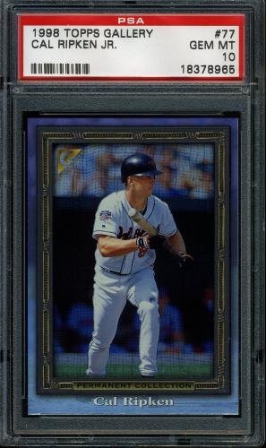 1998 Topps Gallery #77 Cal Ripken PSA 10 #18378965