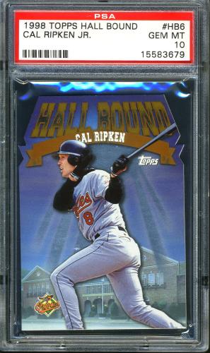 1998 Topps HallBound #HB6 Cal Ripken PSA 10 #15583679