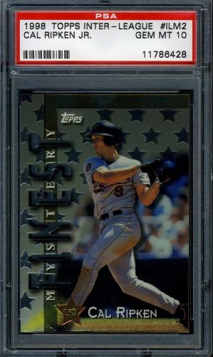 1998 Topps Mystery Finest #ILM2 Cal Ripken PSA 10 #11786428