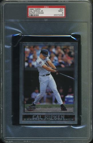 1998 Topps SuperChrome #27 Cal Ripken PSA 9 #23373259