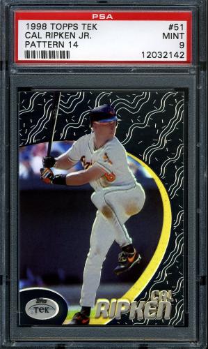 1998 Topps Tek #51-14 Cal Ripken PSA 9 #12032142