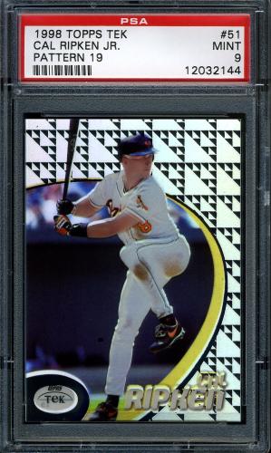 1998 Topps Tek #51-19 Cal Ripken PSA 9 #12032144
