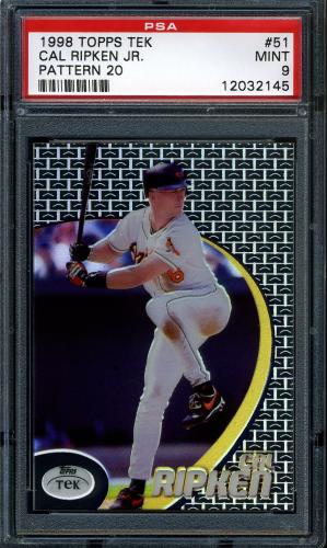 1998 Topps Tek #51-20 Cal Ripken PSA 9 #12032145