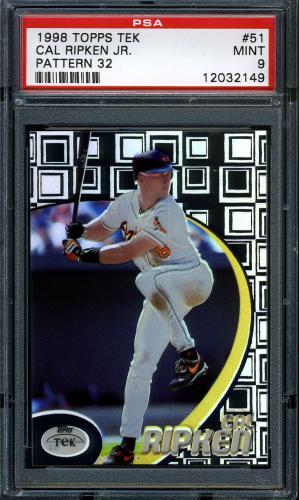 1998 Topps Tek #51-32 Cal Ripken PSA 9 #12032149