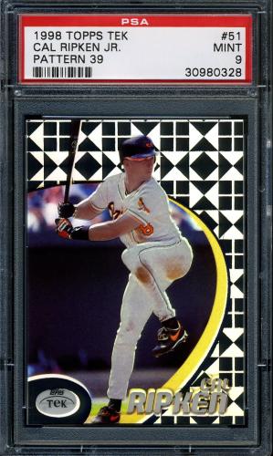 1998 Topps Tek #51-39 Cal Ripken PSA 9 #30980328