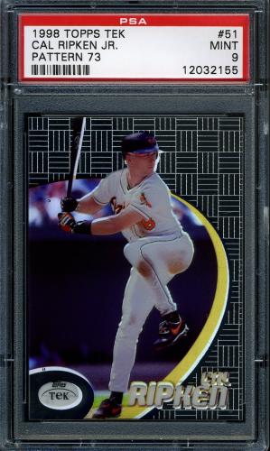 1998 Topps Tek #51-73 Cal Ripken PSA 9 #12032155