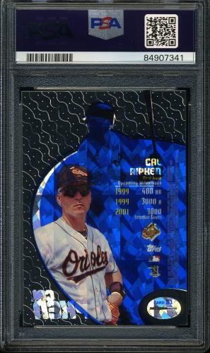 1998 Topps Tek Diffractors #51-06 Cal Ripken PSA 9 #84907341 - Back