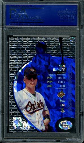 1998 Topps Tek Diffractors #51-67 Cal Ripken PSA 10 #15321173 - Back