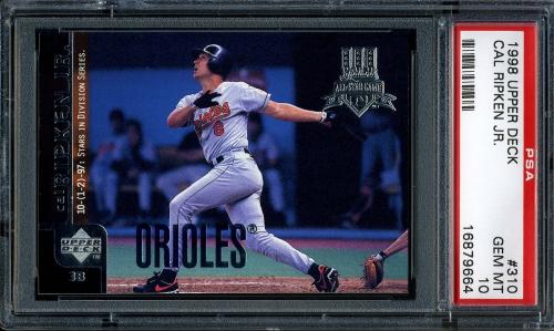 1998 Upper Deck #310 Cal Ripken PSA 10 #16879664