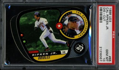 1998 UD3 Die Cuts #065 Cal Ripken EF PSA 10 #21239357