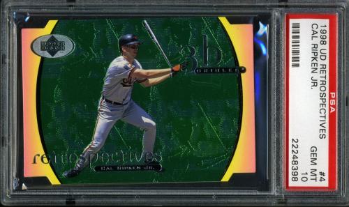 1998 Upper Deck Retrospectives #4 Cal Ripken PSA 10 #22248398