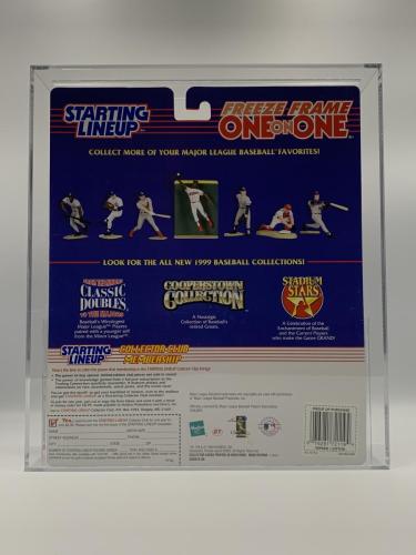 1999 Kenner Starting Lineup Freeze Frame One on One Ripken vs. Lofton AFA 85+ #12043062 - Back