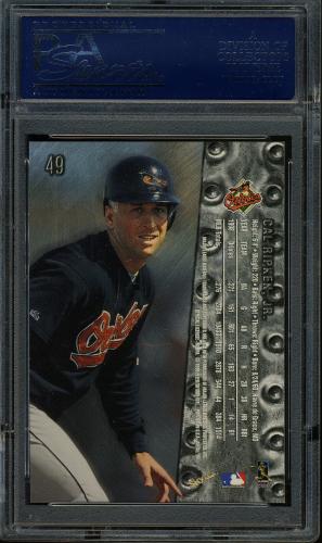 1999 Metal Universe #049 Cal Ripken PSA 10 #20369431 - Back