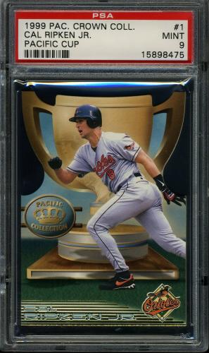 1999 Pacific Crown Collection Pacific Cup #1 Cal Ripken PSA 9 #15898475