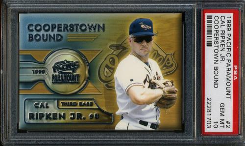 1999 Paramount Cooperstown Bound #2 Cal Ripken PSA 10 #22281703