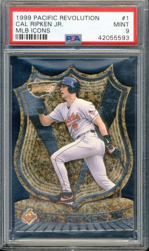 1999 Revolution MLB Icons #1 Cal Ripken PSA 9 #42055593