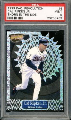 1999 Revolution Thorn in the Side #4 Cal Ripken PSA 9 #23253763