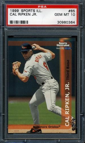 1999 Sports Illustrated #85 Cal Ripken PSA 10 #30980364