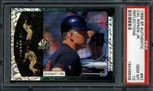 1999 SP Authentic Reflections #R7 Cal Ripken PSA 10 #19436836