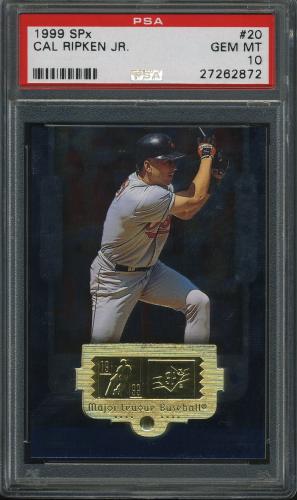1999 SPx #20 Cal Ripken PSA 10 #27262872